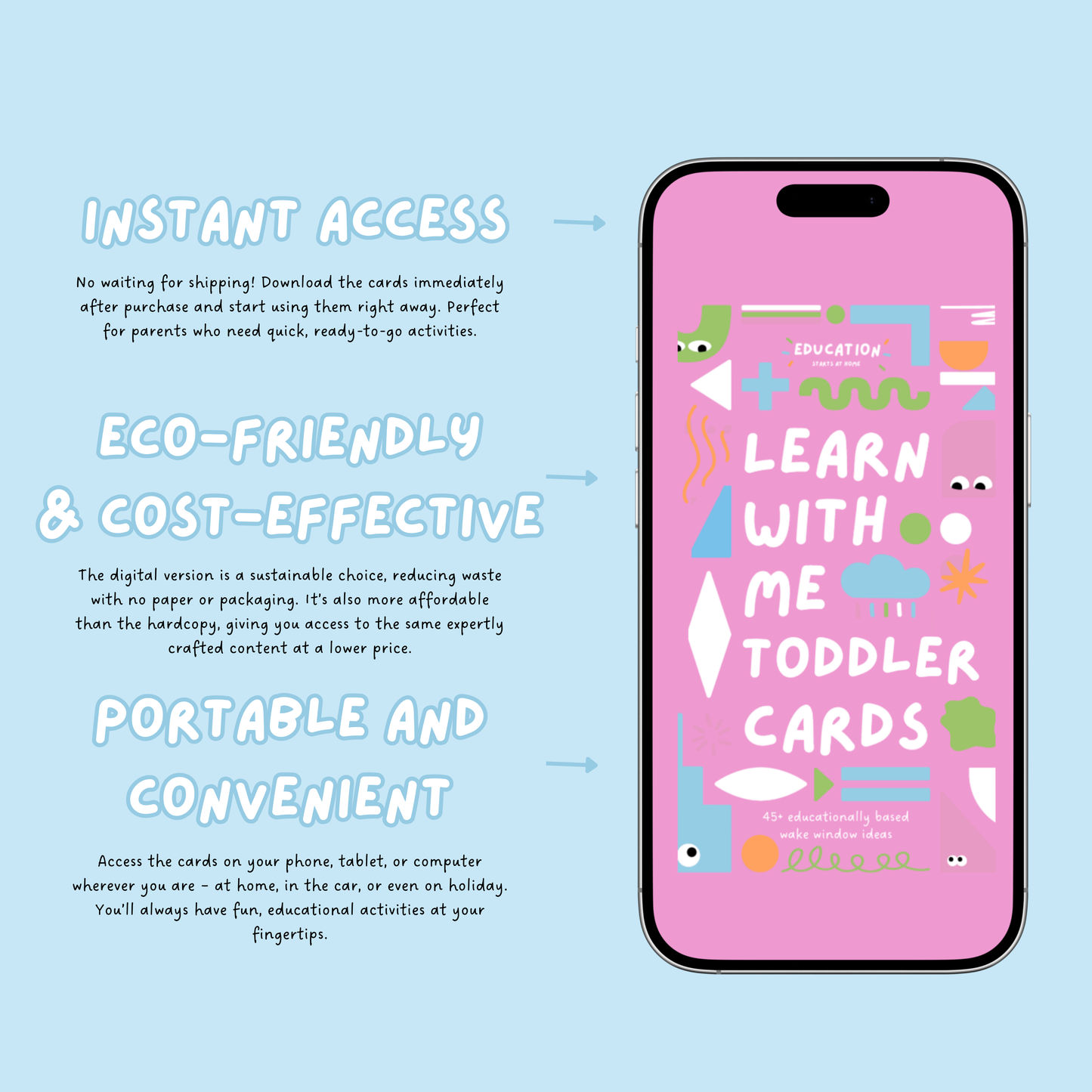 Digital Baby and Toddler Cards Bundle - Education Starts at Home