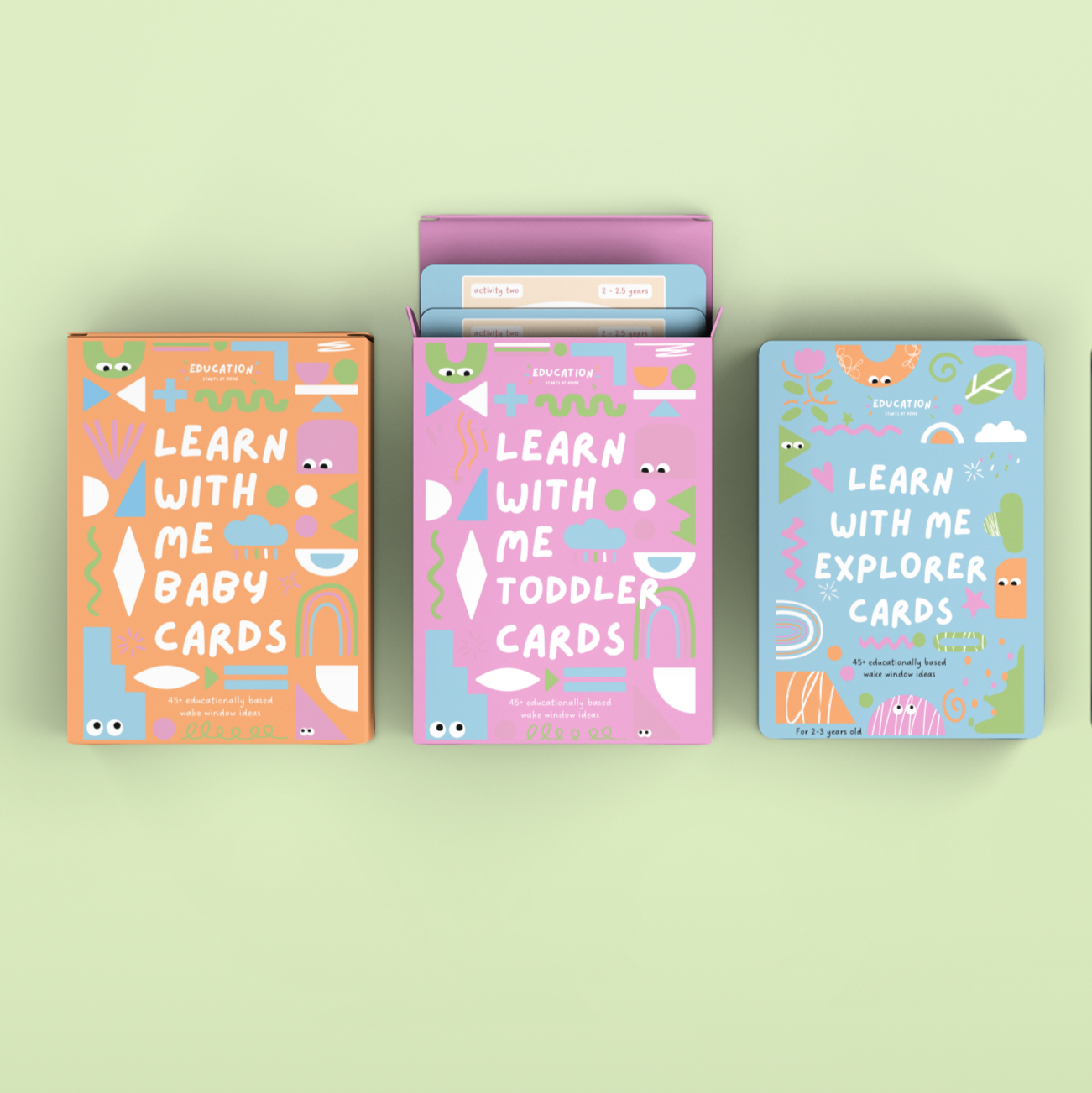 Learn with Me Baby, Toddler & Explorer Bundle