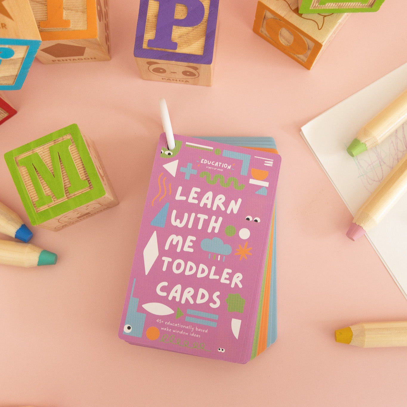 Learn with Me Toddler Cards - Education Starts at Home