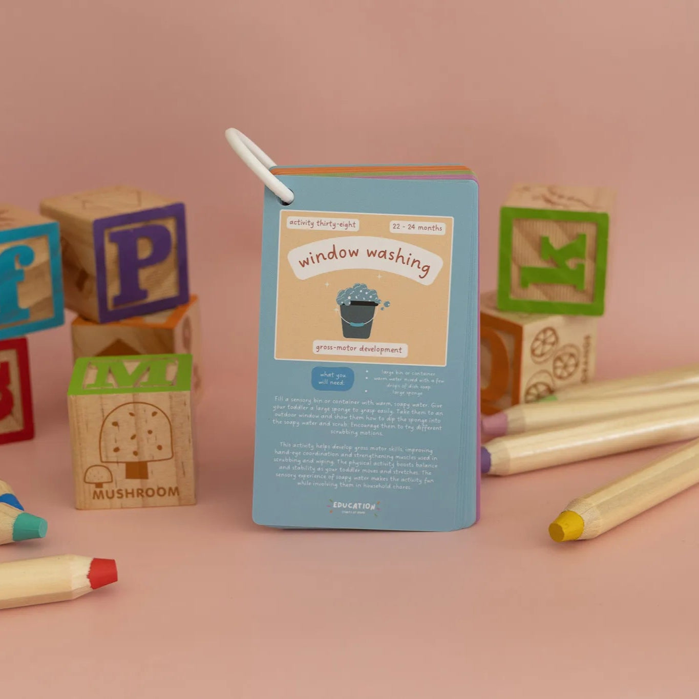 Learn with Me Toddler Cards - Education Starts at Home