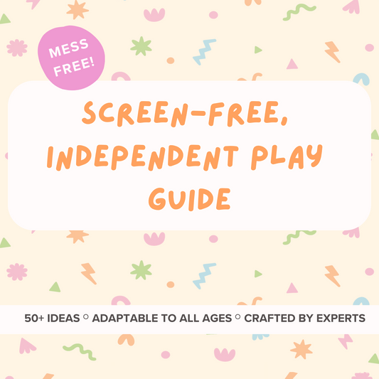 Screen-Free, Independent Play Guide - Digital Download