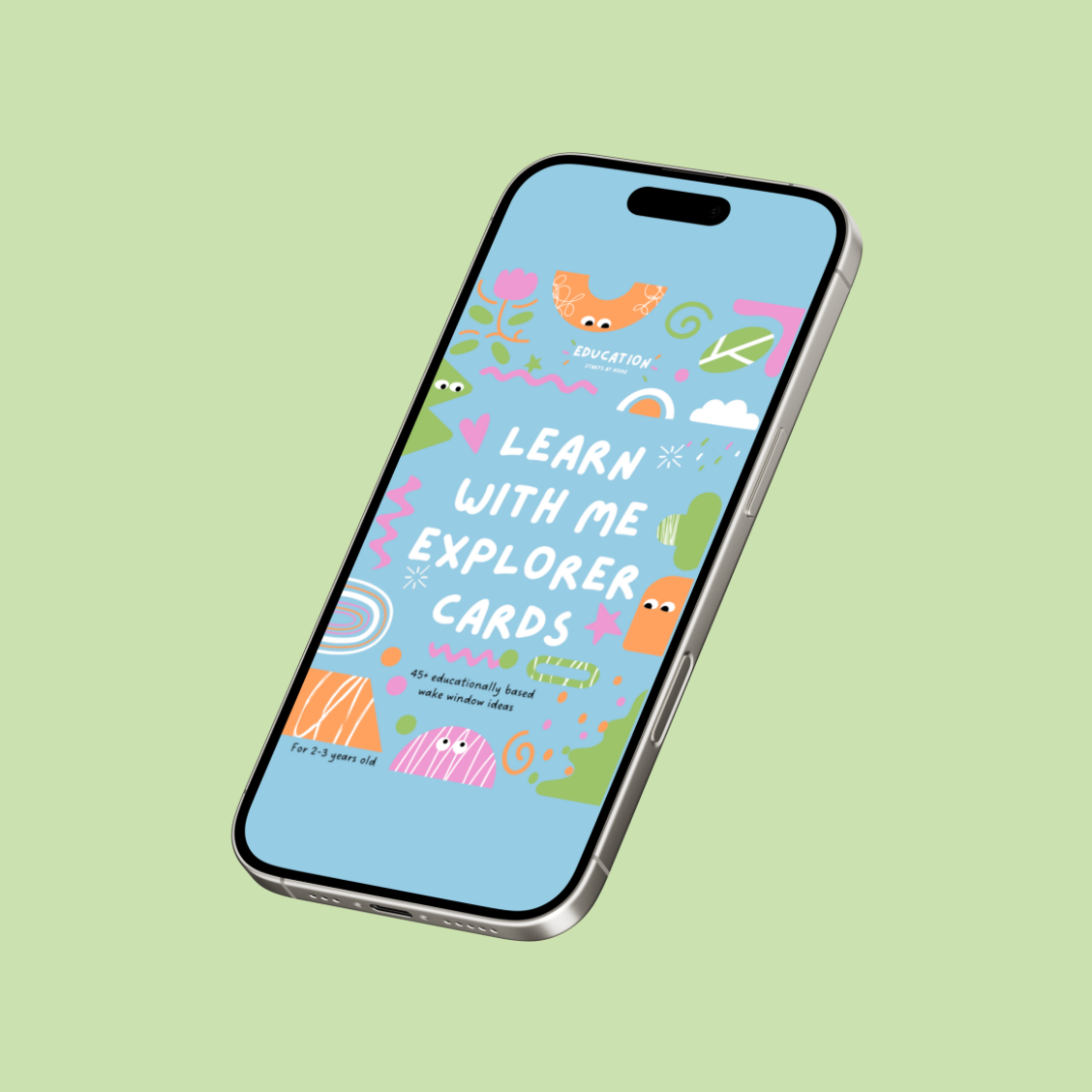 Learn with Me - Explorer Cards Digital Download - Education Starts at Home