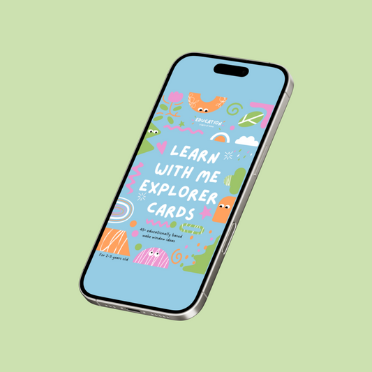 Learn with Me - Explorer Cards Digital Download